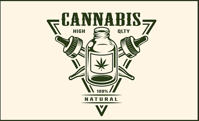 do attractive cannabis, hemp, marijuana logo design