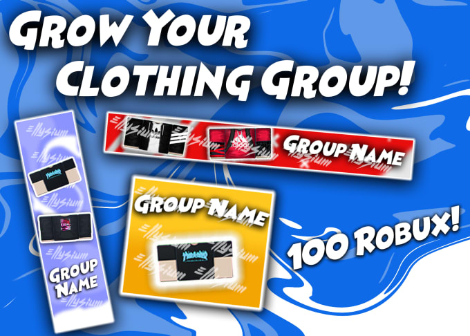 Make you a roblox clothing group by Chronicgamer23