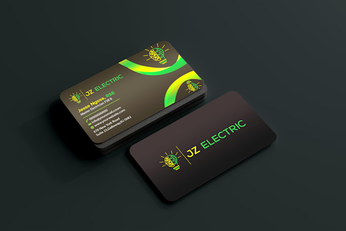 do a minimalist luxury business card for you in 24 hour