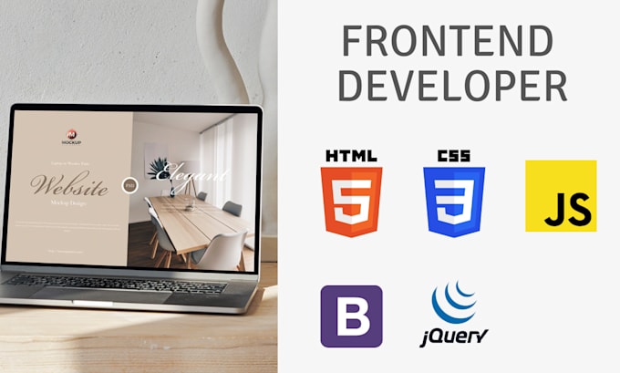 Develop responsive front end website with html css js by Hania_rizwan ...