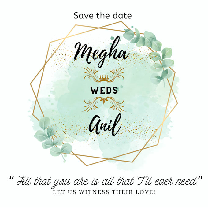 Make incredible invitation cards and greeting cards by Ojalasawa Fiverr