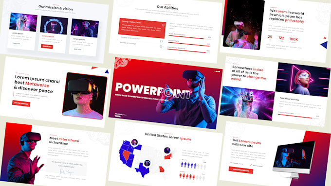 design business powerpoint presentation and pitch deck