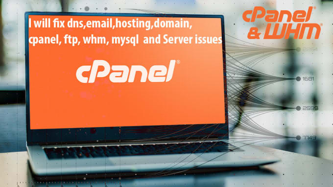 fix dns,email,hosting,domain,cpanel, ftp, whm, mysql issue