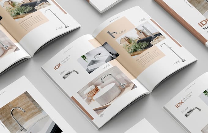 Top 10! I will design a professional catalog brochure  for $400