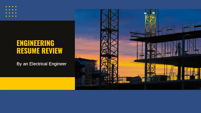 review and proofread your engineering and technical resume