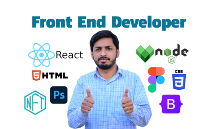 Create stunning websites using react js javascript html css by ...