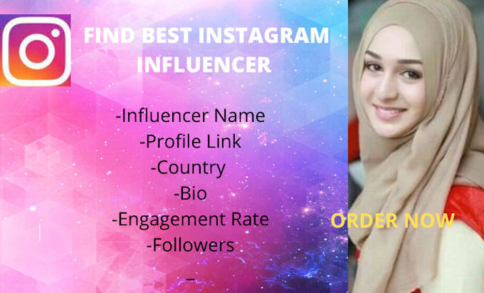 find best instagram influencer