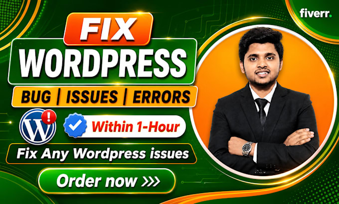fix wordpress error, fix wordpress bug, fix wordpress issue, fix critical error