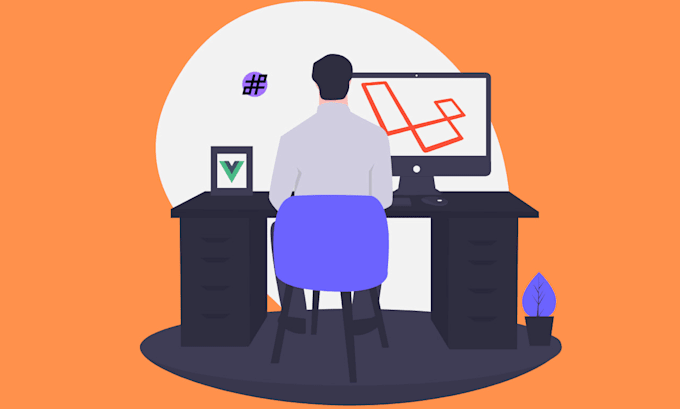 create custom laravel website