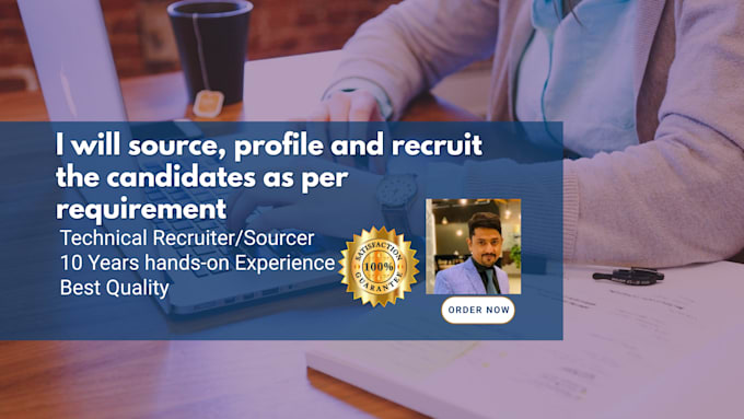 source and recruit the candidates