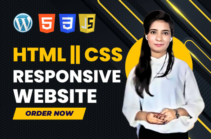 Develop responsive website using html css and bootstrap by Jalpa_rai ...