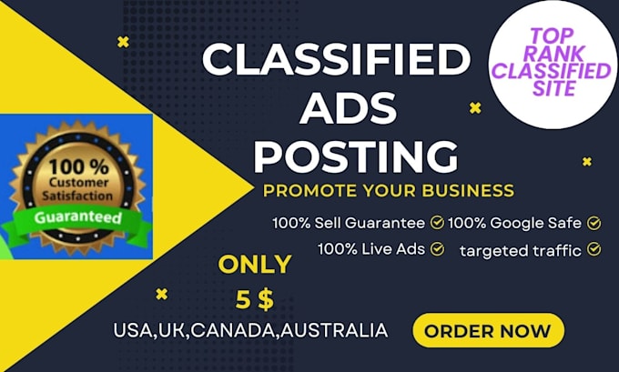 do classified ads posting in top free classified sites