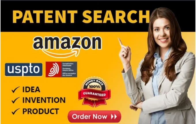 Hire a freelancer to do amazon patent check