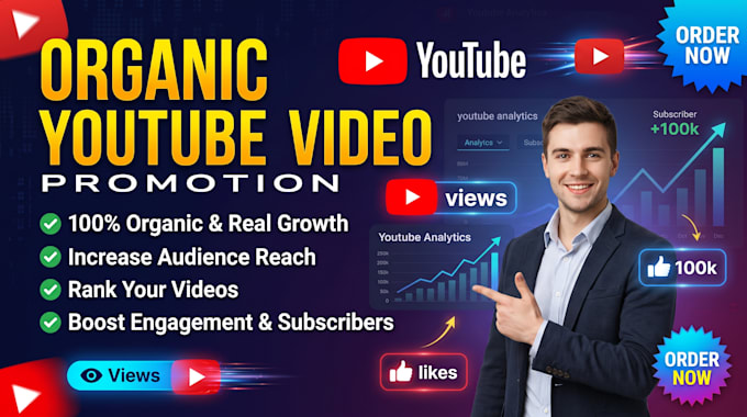 do organic youtube video promotion for channel growth