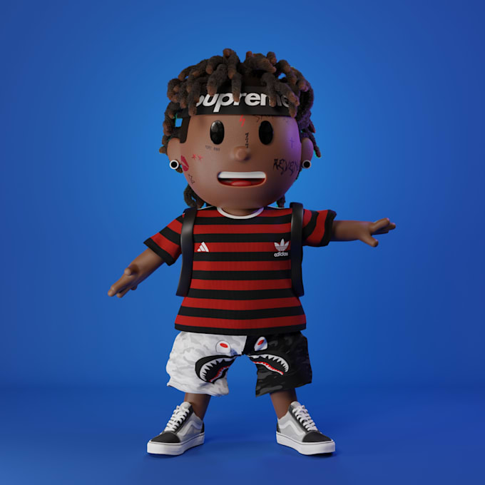 3d model characters and figures