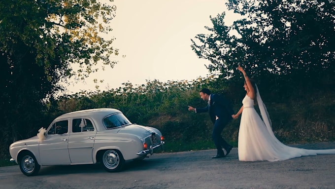 do cinematic wedding video editing and highlights