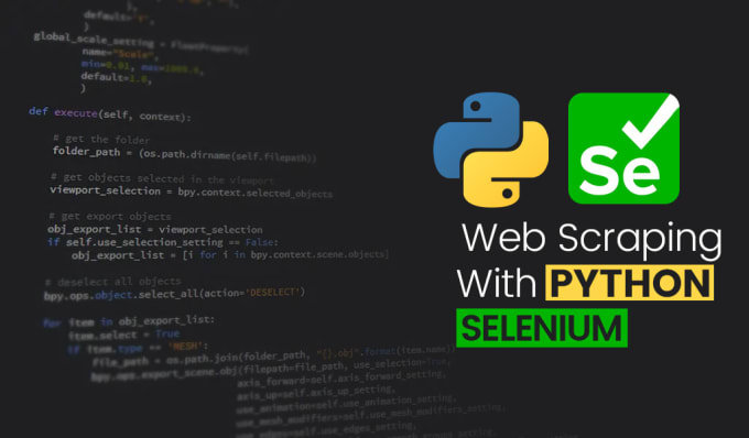 Do web scraping using python, java, beautiful soup, and selenium with ...