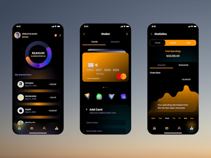 Do modern ui ux website design and mobile app design by Donisanjaya155 ...