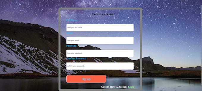 Make forms template using html and css you can customize yourself by ...