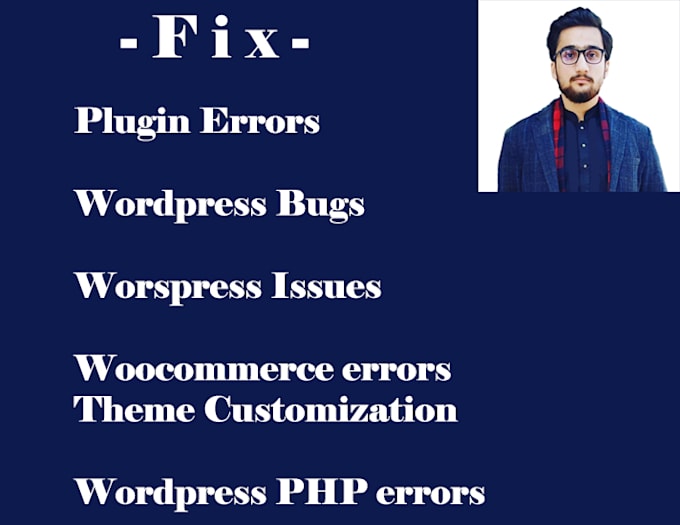 fix wordpress errors, theme customizations