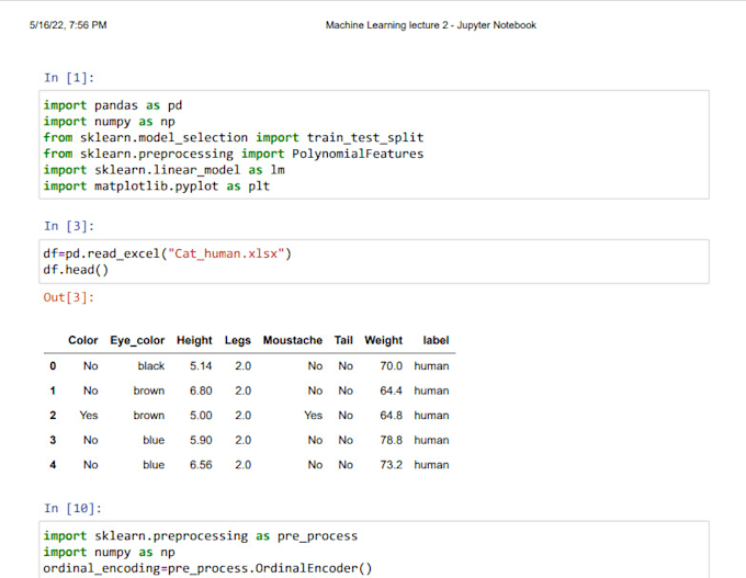 Do data analyst data engineer and machine learning in python by Uzair ...
