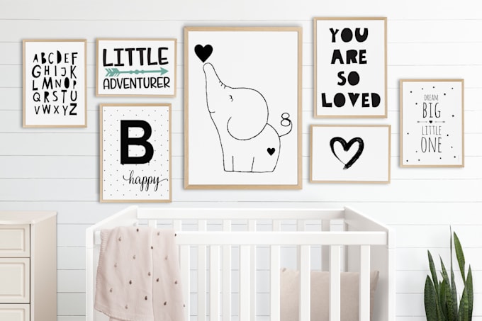 design nursery wall art for your home and etsy shop