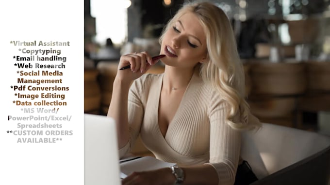 be your reliable virtual assistant and social media manager