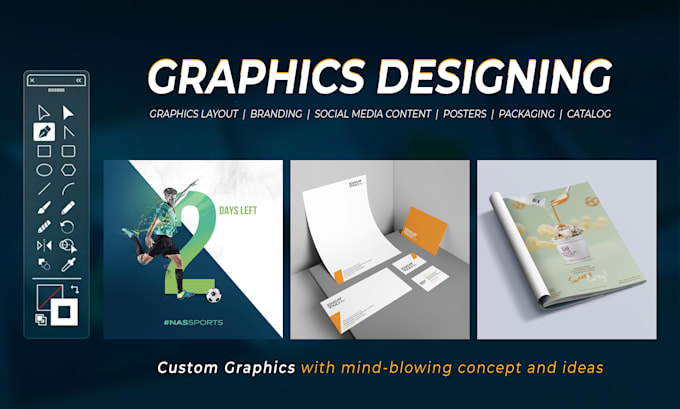 design logo and branding and flyer