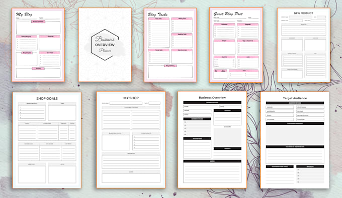 do planner design and journal