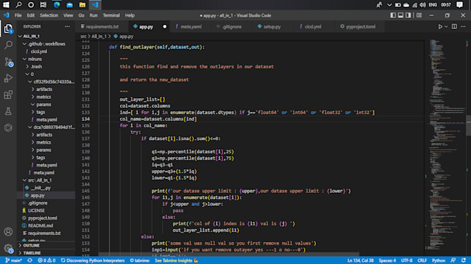 Do a machine learning and python programmer and solved it by ...