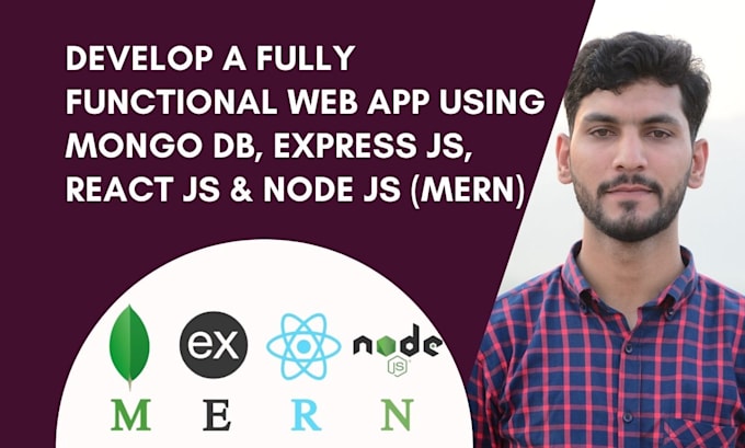 build a fully functional website using react and node js
