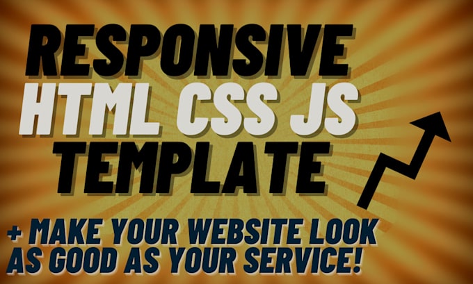 Do a responsive html, css, js template for your website by Roacdev | Fiverr