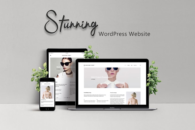build your stunning wordpress website