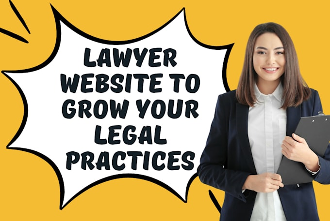 create an attorney, lawyer and law firm website