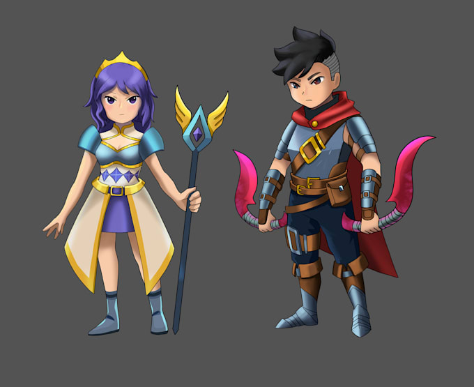 do character concept in all style