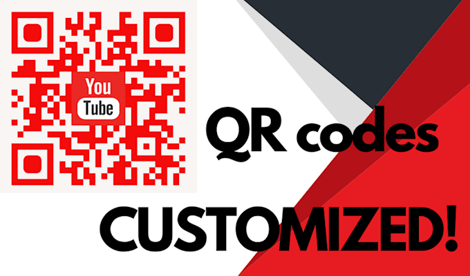 Design a custom qr code with your logo by Sharmeennaaz01 | Fiverr
