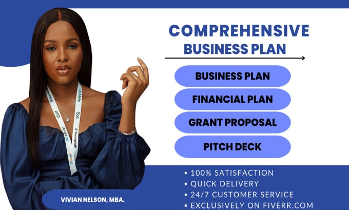 Hire a freelancer to prepare a comprehensive business plan for startups, grant, business plan writer