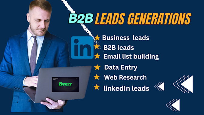 b2b lead generation   using linkedin sales navigator