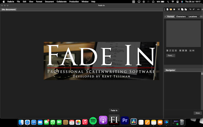 write, edit or format your stage play