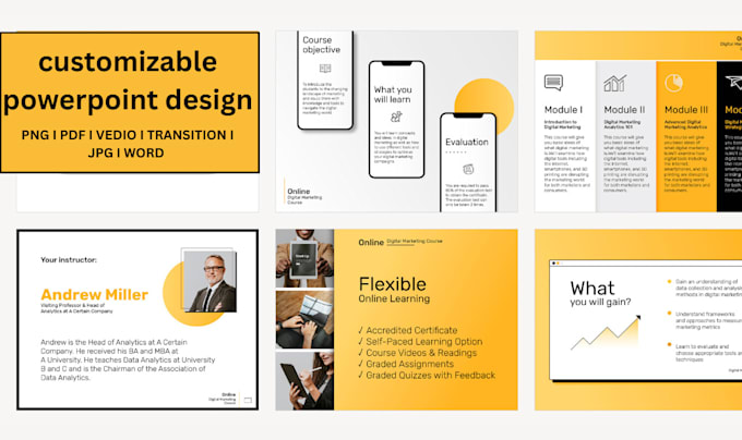 create customizable powerpoint designs