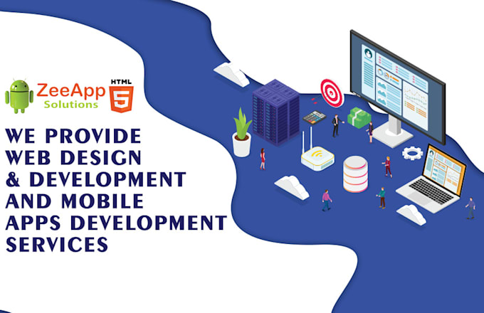 create website and ios or android mobile app for your business