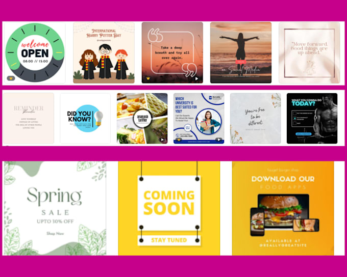 Design an amazing instagram post for you by Divineanurugwo | Fiverr