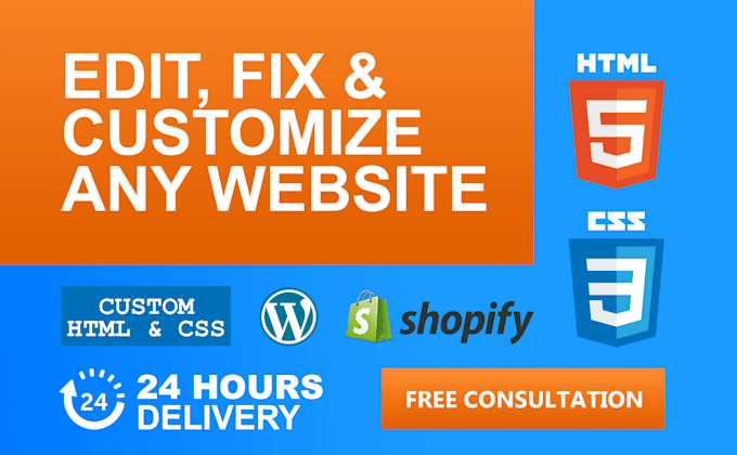 Design and develop, edit create html css website by Simoudogan | Fiverr