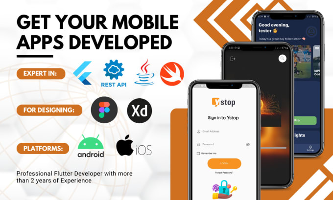 Do android and ios mobile app development in flutter by Flutterprovider ...