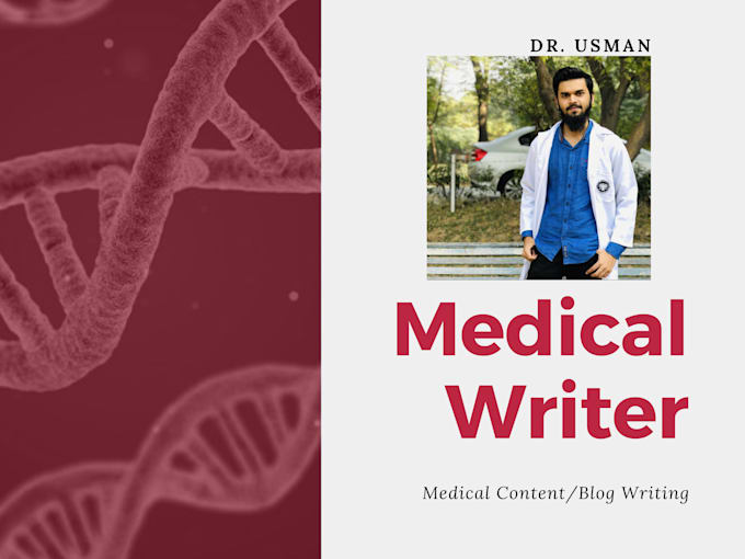 Write medical articles and health content as a doctor by Usmanaimc246