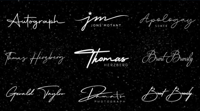 Create an handwritten signature or autograph logo by Samsuddin6388 | Fiverr