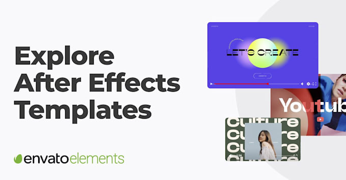 edit envato elements after effects intro, video template