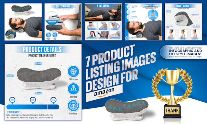 design appealing amazon product infographic for amazon