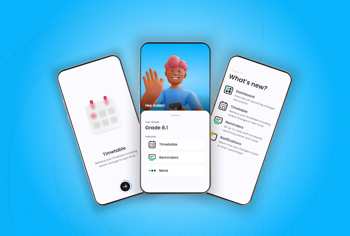 build mobile app using react native or flutter, app creation for android and ios