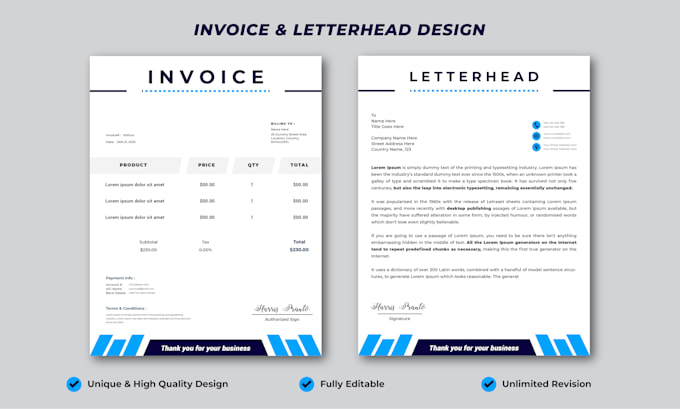 do invoice order form letterhead and receipt design template